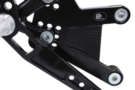 PP Tuning Rearset / Remschakelset Yamaha R1 (2009–2014) – RACE CONCEPT – Reverse Shift / 6840