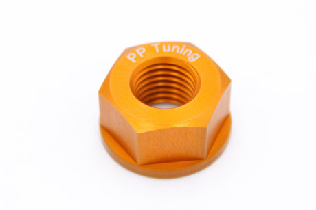 PP Tuning Accessory / Onderdeel – Nuts rear sprocket flange M10 x 1,25 Ducati/MV Agusta/Honda/Yamaha – Goud
