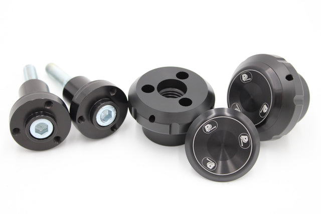 PP Tuning Crash Protectors 40411 / Valblokken Yamaha XSR900 / MT09 / XSR 900 (2014–2021) – Design 1 – Zwart