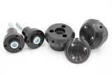 PP Tuning Crash Protectors 40402 / Valblokken Yamaha FZS 1000 Fazer (2000–2005) – Design 1 – Zwart