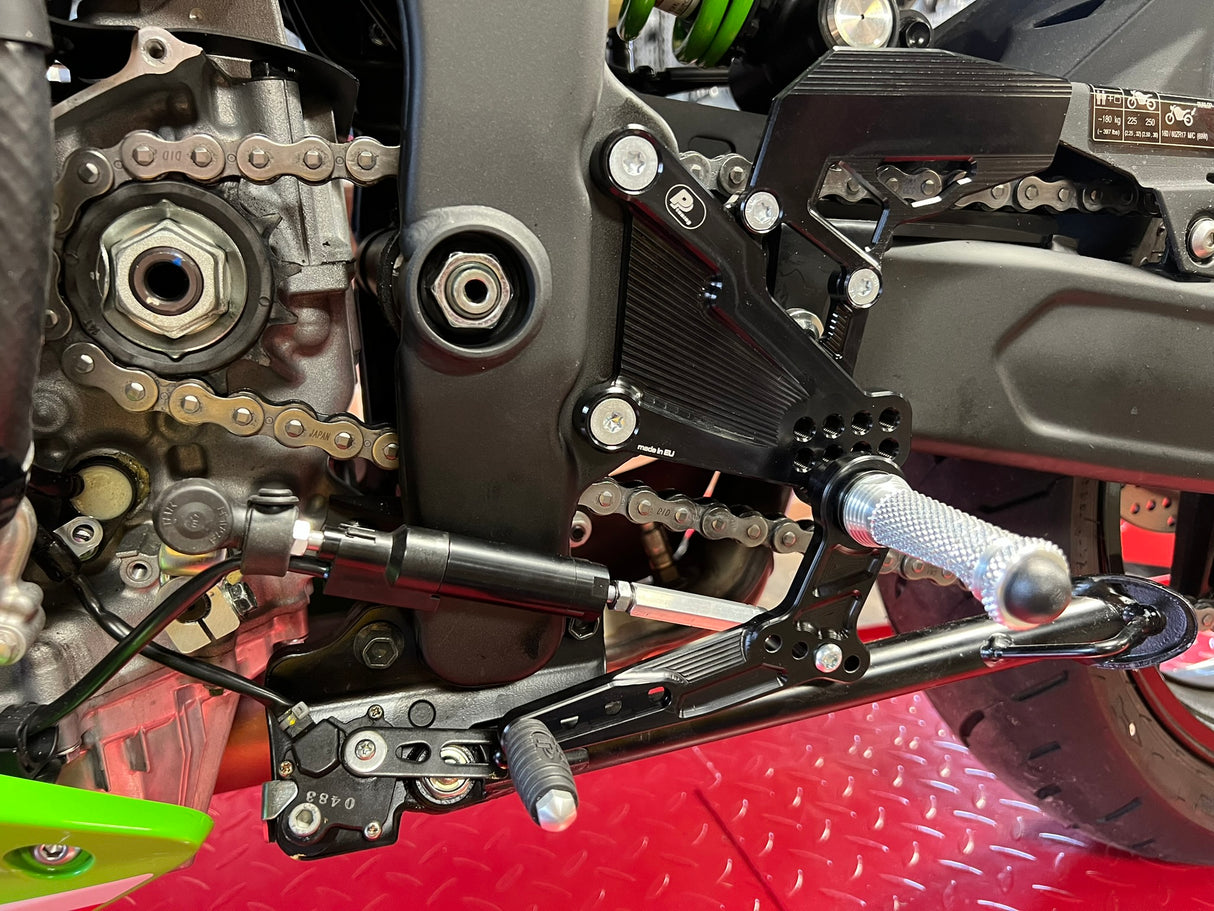 PP Tuning Rearset / Remschakelset Kawasaki Ninja ZX-4RR (2023-) – RACE CONCEPT – GP Shift / 6530