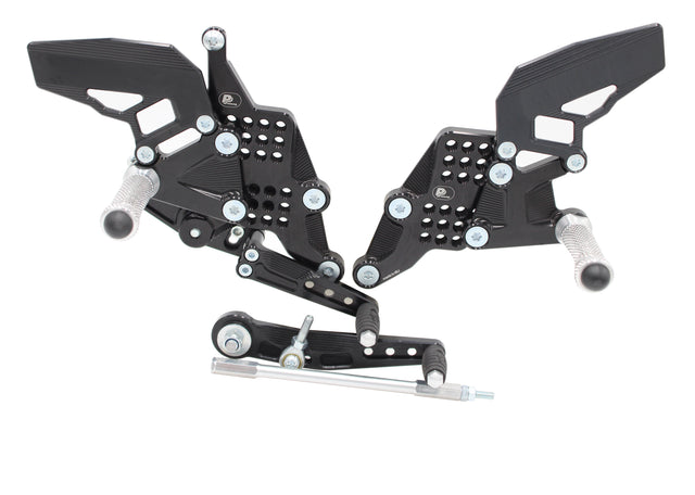 PP Tuning Rearset / Remschakelset Yamaha YZF-R7 (2021-2025) – RACE CONCEPT – Standaard Shift / 694