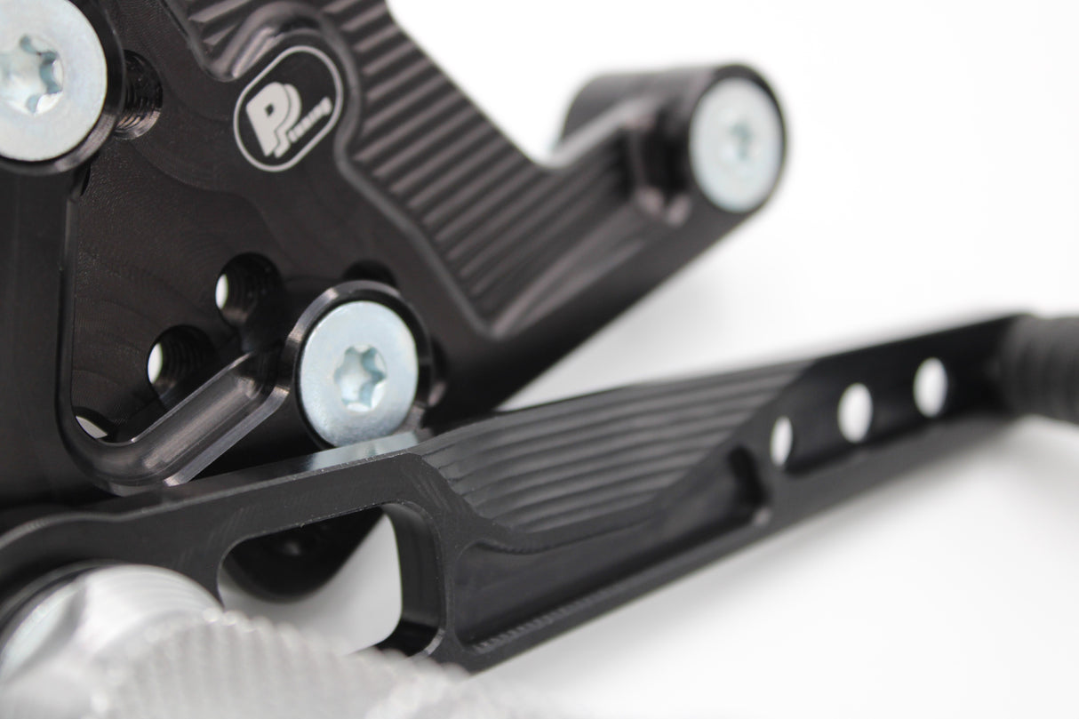 PP Tuning Rearset / Remschakelset Honda CBR600RR (2024–) – RACE CONCEPT – Standaard Shift / 7371