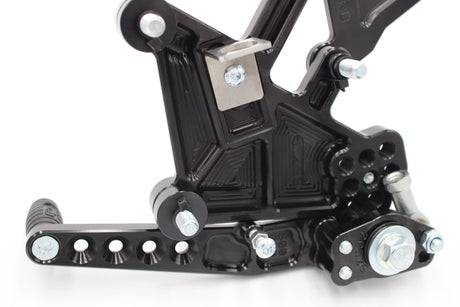 PP Tuning Rearset / Remschakelset Kawasaki Ninja ZX-4RR (2023–) – RACE CONCEPT – GP Shift / 65301