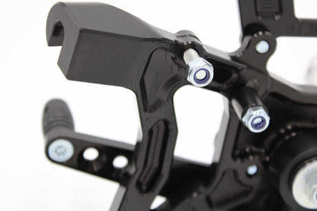 PP Tuning Rearset / Remschakelset BMW S 1000RR (2019 - ) – RACE CONCEPT – Reverse Shift – Full Race Version / 517FRV