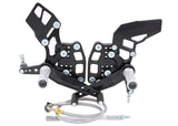 PP Tuning Rearset / Remschakelset Kawasaki Ninja Z 1000 /SX/ABS (2010-2019) – RACE CONCEPT / 647