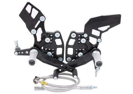 PP Tuning Rearset / Remschakelset Kawasaki Ninja Z 1000 /SX/ABS (2010-2019) – RACE CONCEPT / 647