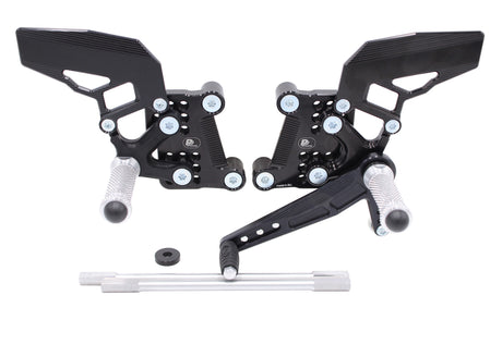 PP Tuning Rearset / Remschakelset Ducati 1098, 1198, 848, (2007-2011) – RACE CONCEPT / 537