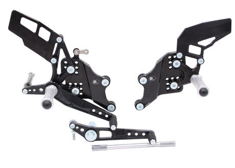 PP Tuning Rearset / Remschakelset Honda CBR 1000RR (2004-2007) – RACE CONCEPT – Reverse Shift / 6100