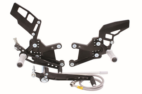 PP Tuning Rearset / Remschakelset Yamaha R1 (2009–2014) – RACE CONCEPT – Reverse Shift / 6840