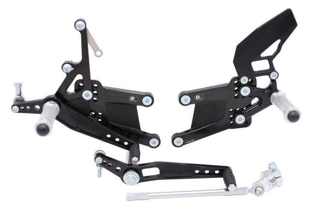 PP Tuning Rearset / Remschakelset Yamaha R6 (2003-2005) – RACE CONCEPT – Reverse Shift / 7560