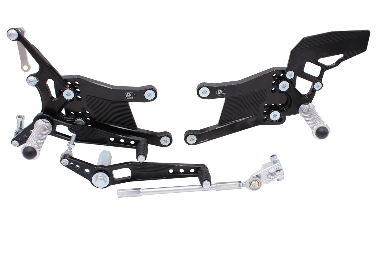 PP Tuning Rearset / Remschakelset Yamaha R1 (2004–2006) – RACE CONCEPT – Reverse Shift / 6800