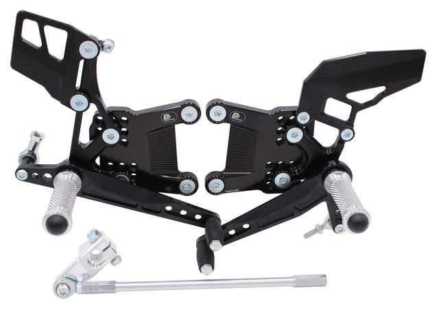 PP Tuning Rearset / Remschakelset Kawasaki ZX-10R (2011-2015) GP – RACE CONCEPT / 6450