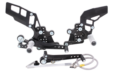 PP Tuning Rearset / Remschakelset Honda CBR 1000RR (2008-2016) – RACE CONCEPT / 739