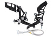 PP Tuning Rearset / Remschakelset Kawasaki Ninja 250/300,(2013-2017) – RACE CONCEPT / 646