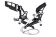 PP Tuning Rearset / Remschakelset Kawasaki Ninja 250/300 (2013-2017) – RACE CONCEPT – Reverse Shift / 6460