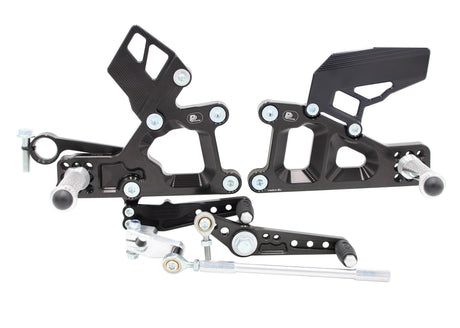 PP Tuning Rearset / Remschakelset Triumph Street Triple 675 (2013-2016) – RACE CONCEPT – Reverse Shift / 5450