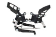 PP Tuning Rearset / Remschakelset Triumph Trident 660 (2021-) without QS – RACE CONCEPT – Standaard Shift / 549