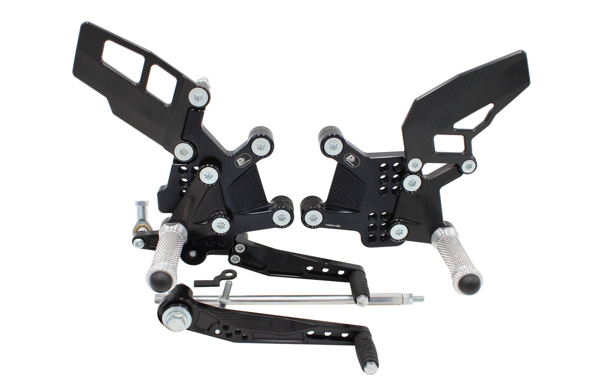 PP Tuning Rearset / Remschakelset Triumph Trident 660 (2021-) without QS – RACE CONCEPT – Standaard Shift / 549