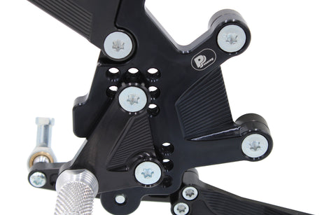 PP Tuning Rearset / Remschakelset Triumph Trident 660 (2021-) without QS – RACE CONCEPT – Standaard Shift / 549