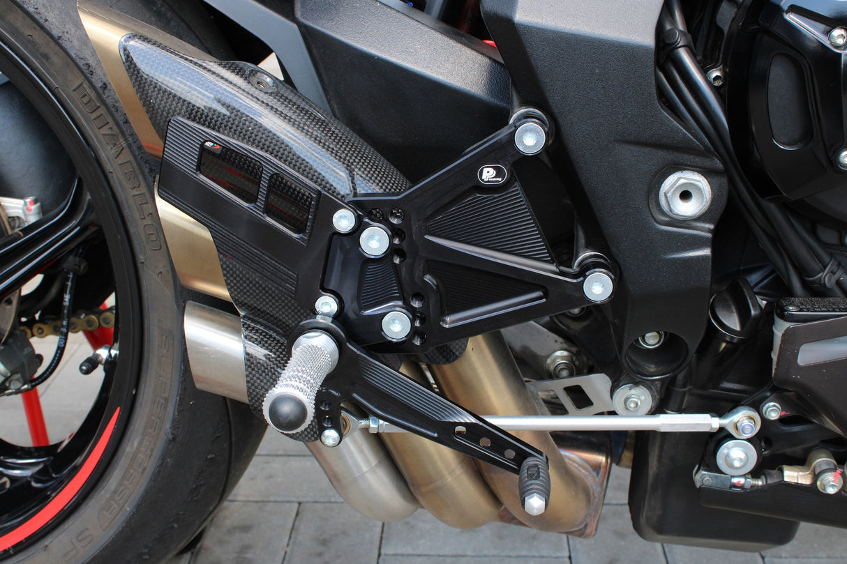 PP Tuning Rearset / Remschakelset MV Agusta F3 800 Brutale (2017-2022) – RACE CONCEPT – Reverse Shift / 5500