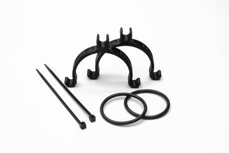 PP Tuning Brake Hose Holder Sets / Remslanghouder sets – 57 mm – Zwart