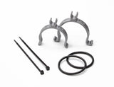 PP Tuning Brake Hose Holder Sets / Remslanghouder sets – 57 mm – Zilver