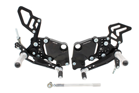 PP Tuning Rearset / Remschakelset KTM Duke SM 125/200/390 (2011-2017) – RACE CONCEPT / 543