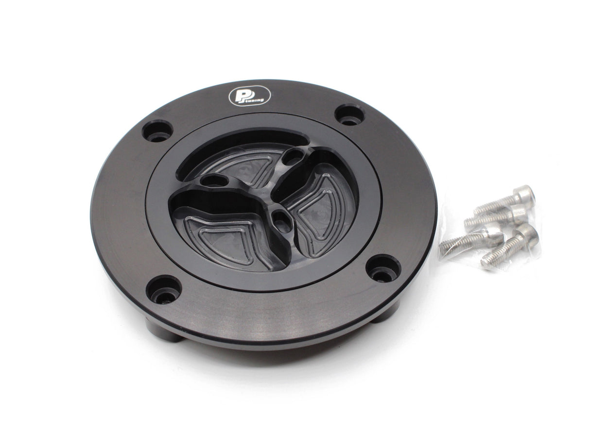 PP Tuning Fuel Cap / Tankdop – Tankdop met schroefdraad – Kawasaki Z900 (2025-) / Kawasaki Z900 (2020-2024) / 313C – Zwart