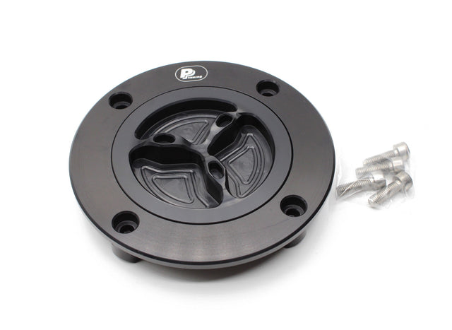 PP Tuning Fuel Cap / Tankdop – Tankdop met schroefdraad – Kawasaki Z900 (2025-) / Kawasaki Z900 (2020-2024) / 313C – Zwart