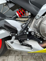 PP Tuning Rearset / Remschakelset Aprilia RS 660 / Tuono 660 (2021-) – RACE CONCEPT – Standaard Shift / 506CS