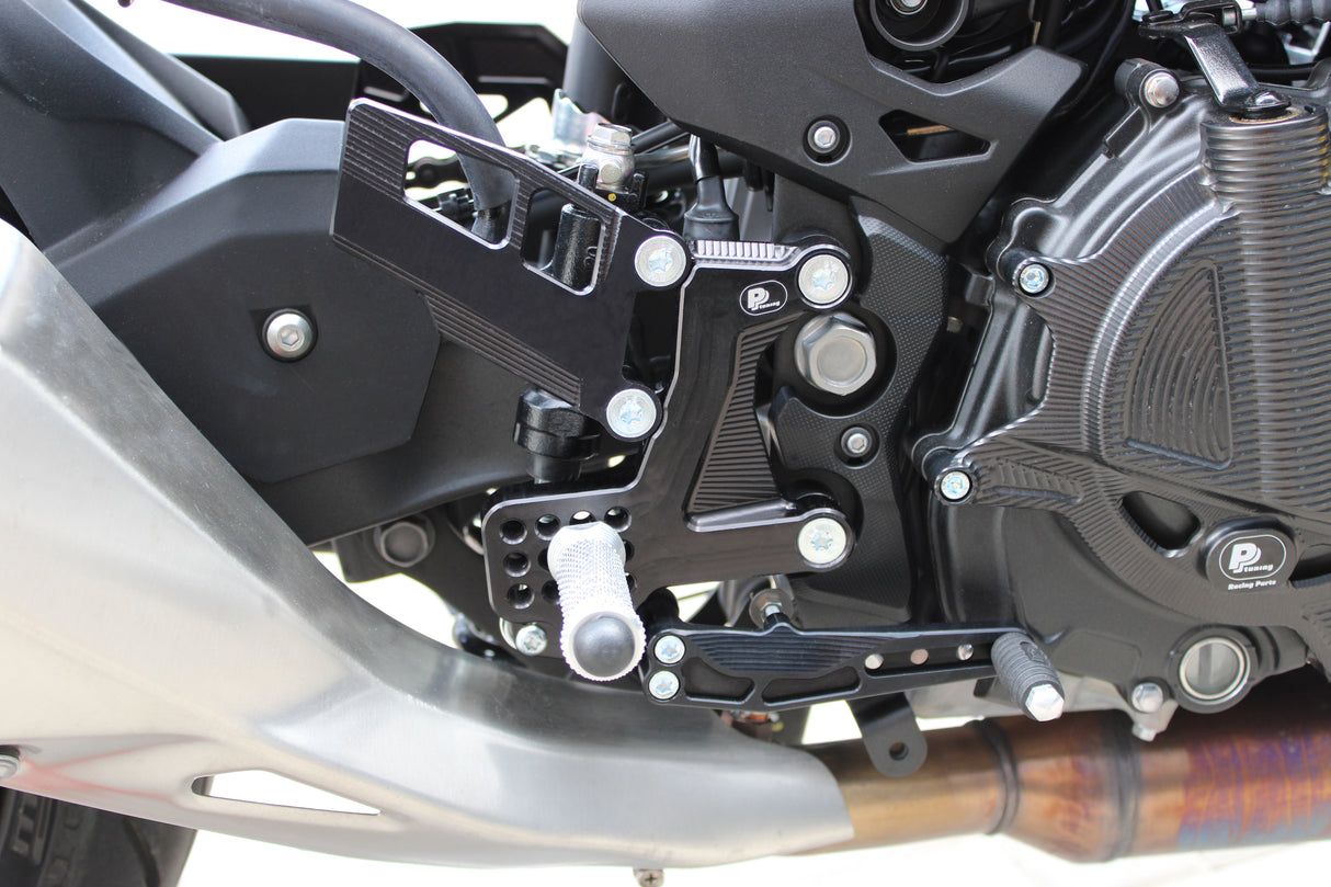 PP Tuning Rearset / Remschakelset Kawasaki Z400/Z500 (2019-) – RACE CONCEPT / 650