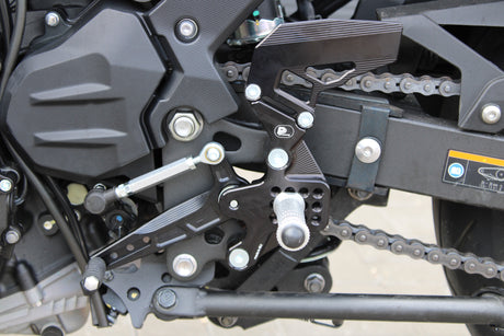 PP Tuning Rearset / Remschakelset Kawasaki Z400/Z500 (2019-) – RACE CONCEPT / 650
