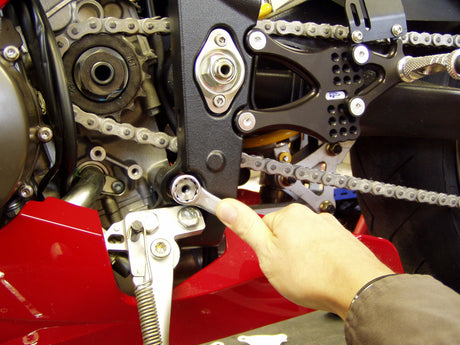 PP Tuning Rearset / Remschakelset Triumph Daytona 675 (2006-2012) – RACE CONCEPT – Reverse Shift / 5360