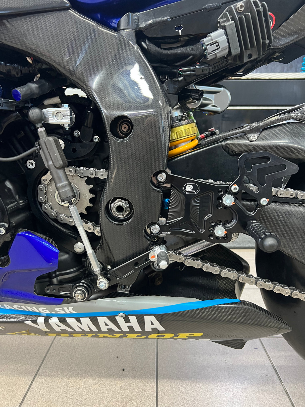 PP Tuning Rearset / Remschakelset Yamaha R1 (2020–) – RACE CONCEPT – Reverse Shift / 691