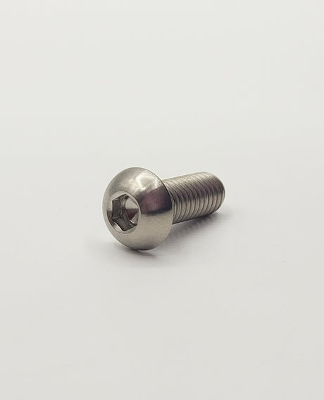 PP Tuning Spare Part / Reserveonderdeel – DIN7380 - M6, 10 mm – DIN7380 - M6, 16 mm, TITANIUM Gr5