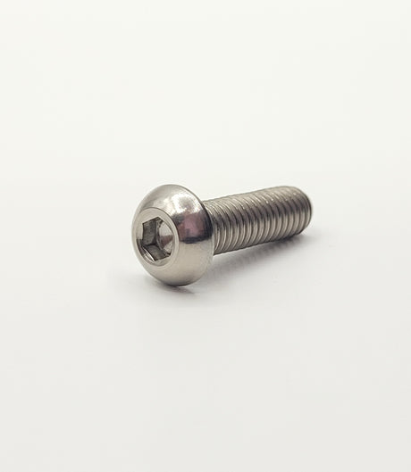 PP Tuning Spare Part / Reserveonderdeel – DIN7380 - M6, 10 mm – DIN7380 - M6, 20 mm, TITANIUM Gr5