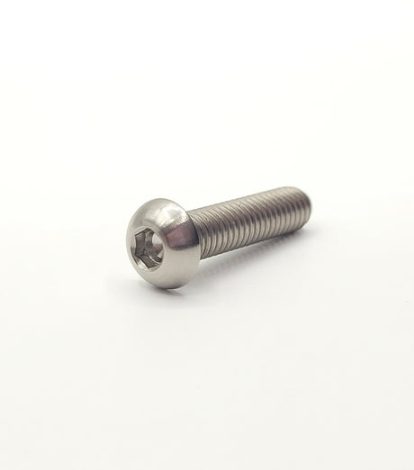 PP Tuning Spare Part / Reserveonderdeel – DIN7380 - M6, 10 mm – DIN7380 - M6, 25 mm, TITANIUM Gr5