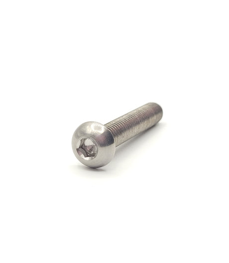 PP Tuning Spare Part / Reserveonderdeel – DIN7380 - M6, 10 mm – DIN7380 - M6, 35 mm, TITANIUM Gr5