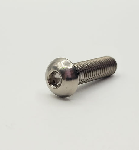 PP Tuning Spare Part / Reserveonderdeel – DIN7380 - M8, 10 mm – DIN7380 - M8, 30 mm, TITANIUM Gr5