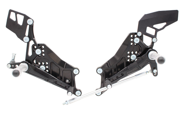 PP Tuning Rearset / Remschakelset Yamaha YZF R3 (2015 - ), R25/MT03/MT25 – RACE CONCEPT – Full Race Version / 690