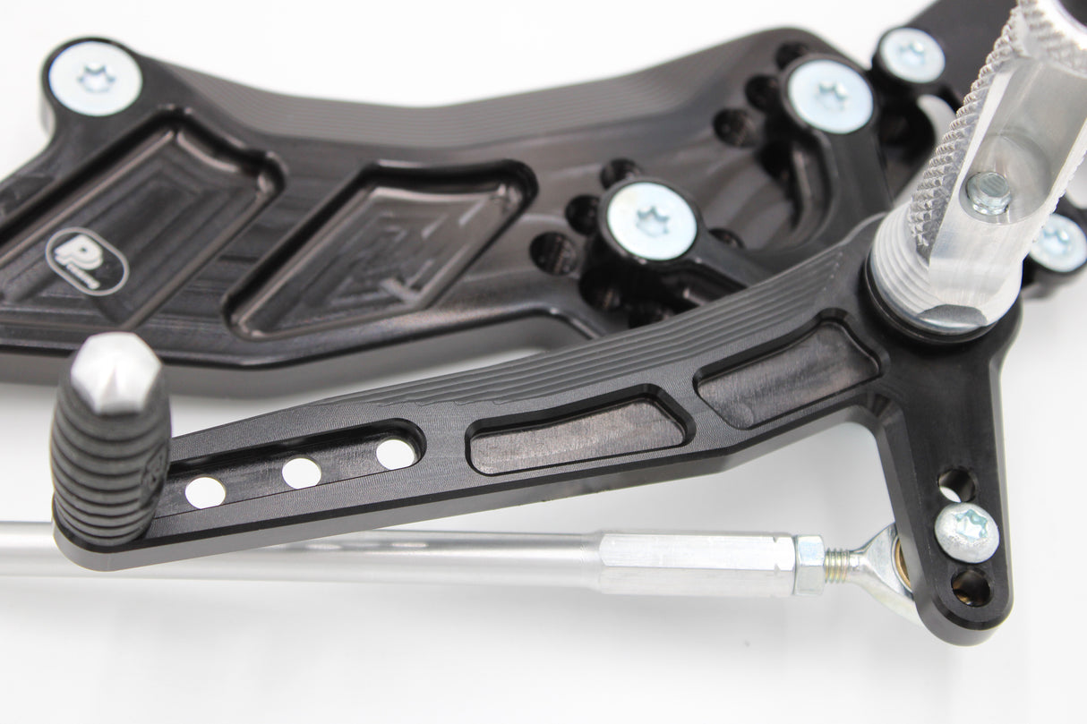PP Tuning Rearset / Remschakelset Yamaha YZF R3 (2015 - ), R25/MT03/MT25 – RACE CONCEPT – Full Race Version / 690