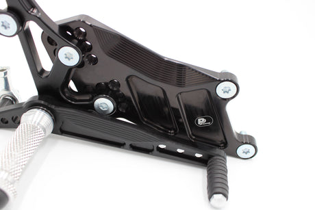 PP Tuning Rearset / Remschakelset Yamaha YZF R3 (2015 - ), R25/MT03/MT25 – RACE CONCEPT – Full Race Version / 690