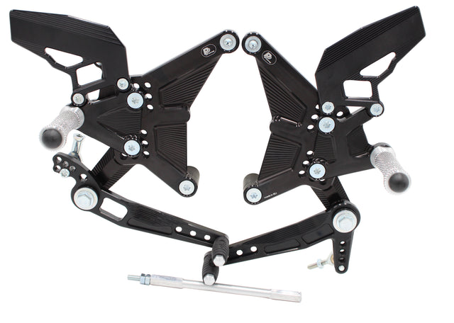 PP Tuning Rearset / Remschakelset CFMOTO 300SR (2022-) – RACE CONCEPT – Reverse Shift / 5180