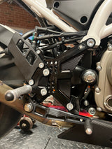 PP Tuning Rearset / Remschakelset CFMOTO 300SR (2022-) – RACE CONCEPT – Reverse Shift / 5180