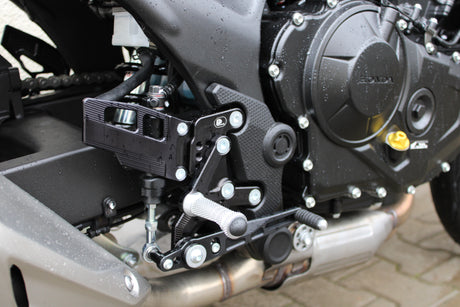 PP Tuning Rearset / Remschakelset Honda CB750 Hornet (2023-) without QS – RACE CONCEPT – Standaard Shift / 674