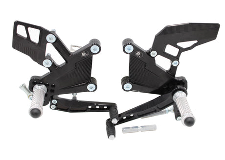 PP Tuning Rearset / Remschakelset Kawasaki Ninja ZX-4RR (2023–) – RACE CONCEPT – Standaard Shift / 653