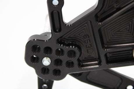 PP Tuning Rearset / Remschakelset Kawasaki Ninja ZX-4RR (2023–) – RACE CONCEPT – Standaard Shift / 653
