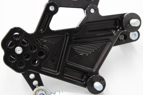 PP Tuning Rearset / Remschakelset Kawasaki Ninja ZX-4RR (2023–) – RACE CONCEPT – Standaard Shift / 653