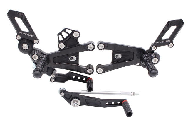 PP Tuning Rearset / Remschakelset Triumph Street Triple 765 (2023-) – PURE CONCEPT – Reverse Shift / 5510